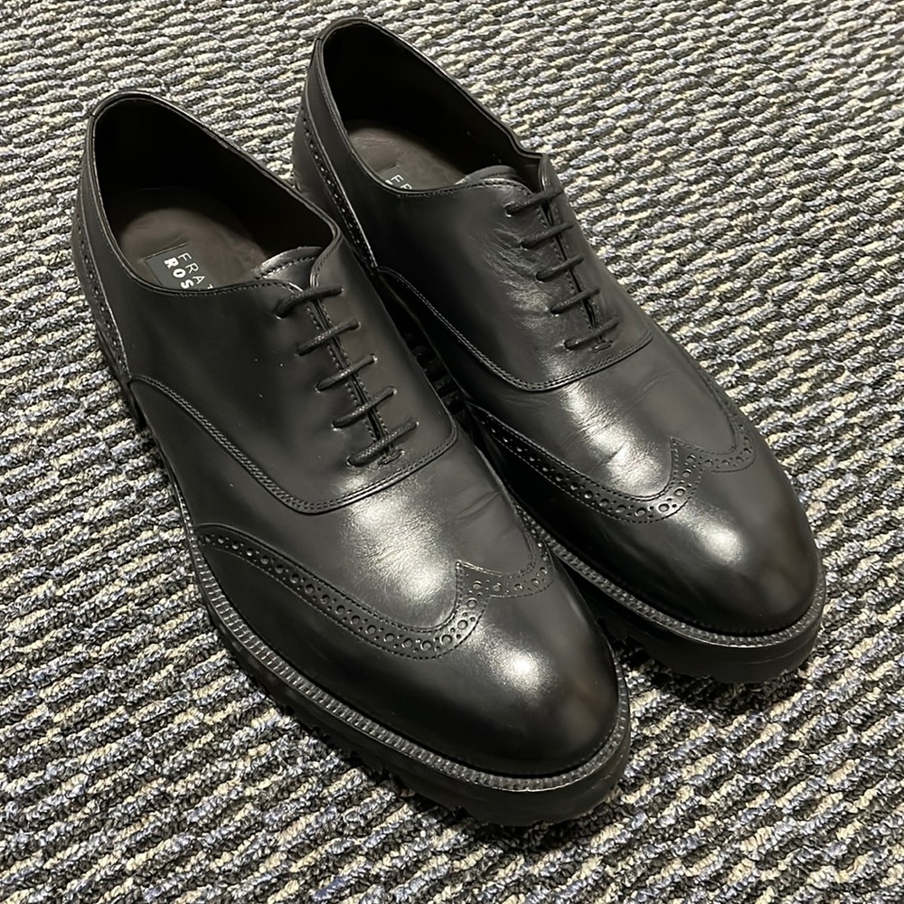 **SOLD** Beautiful Fratelli Rossetti Wingtip Oxford Shoes size 11 US